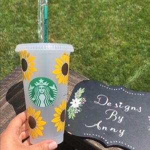Starbucks sunflower cup